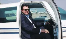  ?? ALEXA LAWLOR ?? Blaine Beaven is a criminal defence lawyer who flies his own plane to work with clients in northern communitie­s.