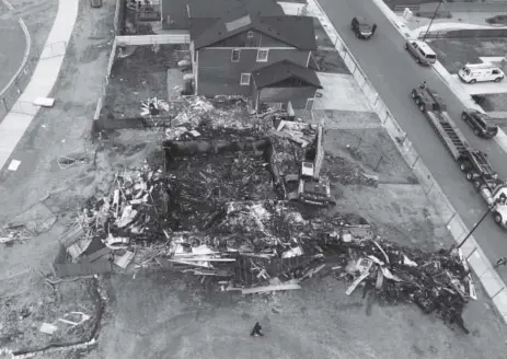  ??  ?? The home explosion that killed MikeMartin­ez and Joey Irwin and left Erin Martinez traumatica­lly burned has Gov. John Hickenloop­er and other officials questionin­g whether, given the magnitude of the issue, enough safeguards are in place.