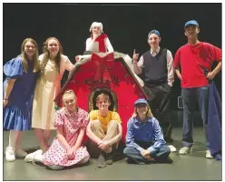  ?? Photo courtesy Jessica Fisher ?? Van Buren High School students are getting ready to present “A Charlie Brown Christmas” Dec. 6-7.