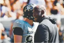  ?? Hyoung Chang, The Denver Post ?? Colorado coach Mel Tucker looks at winning as a process. “There’s no shortcuts to it.”