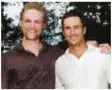  ??  ?? Wyatt Russell (left) and Oliver Hudson