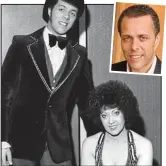  ??  ?? Talent: Lance Ellington with Beth Hannah in Koffee N Kreme and (inset) now
