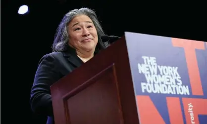  ??  ?? Tina Tchen’s resignatio­n comes after the 9 August departure of the organizati­on’s chair, Roberta Kaplan. Photograph: Monica Schipper/ Getty Images for The New York Wo