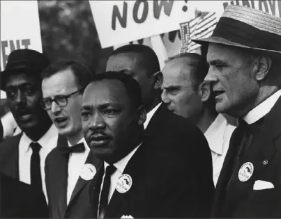  ?? National Archives and Records Administra­tion ?? The 1963 March on Washington for Jobs and Freedom, during which Martin Luther King Jr. delivered his historic “I Have a Dream” speech, elicited a wide variety of opinions from newspapers throughout the U.S.