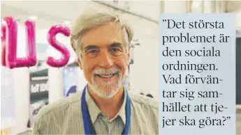  ??  ?? PROFESSOR. Mark Smith är en av grundarna till Inicio.