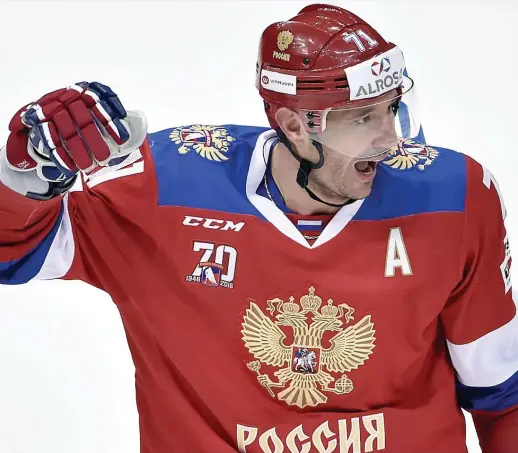  ?? PHOTO D’ARCHIVES AFP ?? Les Jeux olympiques qui approchent et le refus des dirigeants de la Ligue nationale de hockey d’envoyer leurs joueurs ont permis à la ligue de recruter et de conserver de beaux talents, dont Ilya Kovalchuk.