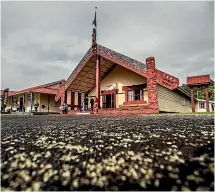  ?? ANDY JACKSON/ STUFF ?? A much-needed upgrade is on the cards for Owae Marae in Waitara but it will take time, and likely millions of dollars.