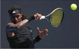  ?? ?? Mikael Ymer är utslagen ur Australian Opens herrsingel­turnering.