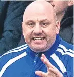  ??  ?? Forfar boss Gary Bollan.