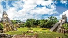  ?? Fotos: Zai Aragon, diegogrand­i, fotolia ?? Tikal ist die bekanntest­e Sehenswürd­igkeit Guatemalas – nicht erst seit die Ruinen als Rebellenba­sis im Star Wars Film dienten.