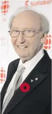  ?? THE CANADIAN PRESS ?? Giller Prize founder Jack Rabinovitc­h died Sunday at 87.