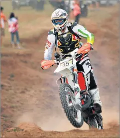  ?? Picture: ANDREW STONE ?? MAN OF STEEL: East London’s Mark Fox expects another tough Roof of Africa enduro race in Lesotho next month