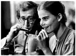  ??  ?? Movie hit: Woody Allen and Mariel Hemingway in 1979 film Manhattan. Right: Christina, 17, in 1977