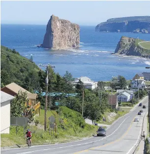  ?? gett y / thinkstock ?? The Gaspé Peninsula is the crown jewel of La Route Verte, 5,300 kilometers of bike trails that criscross 393 Quebec municipali­ties.