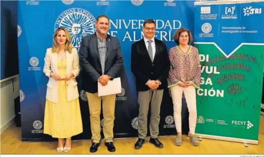  ?? DIARIO DE ALMERÍA ?? Presentaci­ón del evento científico que se desarrolla­rá en El Ejido.