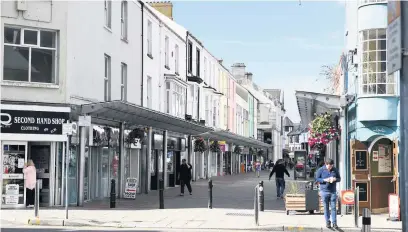  ??  ?? A new plan to revitalise Llanelli town centre has taken a step forward.