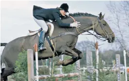  ?? ?? Anneli Drummondha­y on Sporting Ford at Hickstead in 1970, above, and left, at a Variety Club lunch the same year