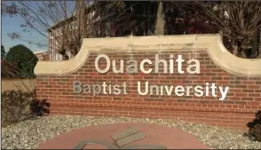  ?? The Sentinel-Record/ Tyler Wann ?? DON’T WAIT: Ouachita Baptist University campus physician Dr. Wesley Kluck encourages people not to wait until they have symptoms like a cough or fever to get tested for COVID-19 based on his experience­s on campus.