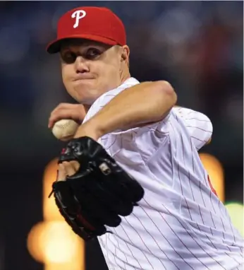  ?? DREW HALLOWELL/GETTY IMAGES ?? Phillies closer Jonathan Papelbon is no stranger to the AL East, having won a World Series ring with the Red Sox.