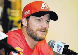  ?? Terry Renna ?? The Associated Press NBC Sports has banked on a fervent “Junior Nation” to flock to its NASCAR broadcasts when Dale Earnhardt Jr. makes his season debut Sunday.