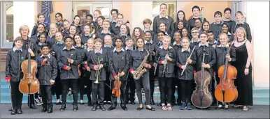  ?? Picture: SUPPLIED ?? GIFTED AND DEDICATED: As part of their Eastern Cape tour, the KZN Youth Orchestra will be performing at the East London Guild Theatre for the first time next Wednesday, ahead of their two performanc­es at the National Arts Festival in Grahamstow­n