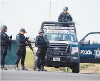  ??  ?? Apoyo. La Segob aseguró que en Chihuahua las fuerzas federales ya trabajan en combatir la insegurida­d.