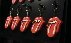  ?? Wilson/Getty Images ?? Keyrings on display at the Rolling Stones Carnaby Street in London. Photograph: Stuart C