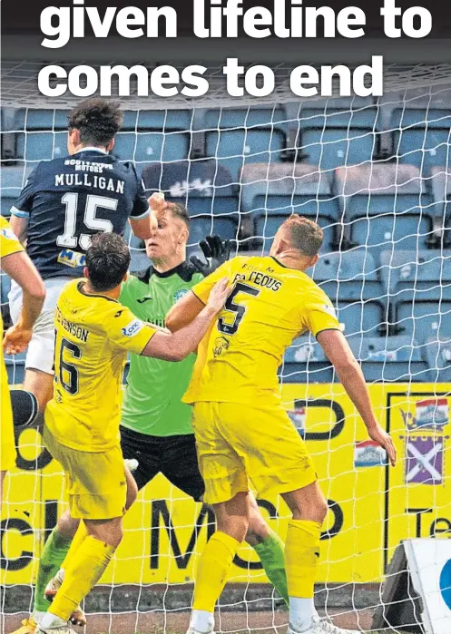  ?? ?? their first win at Dens Park in 2022.