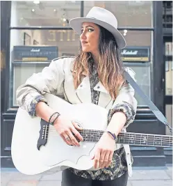  ??  ?? Singer KT Tunstall is set to perform at each of the four host cities staging Big Sleepouts.