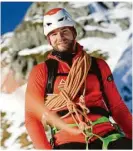  ?? Foto: dpa ?? Manuel Haff lässt sich zum Berg- und Skiführer ausbilden.