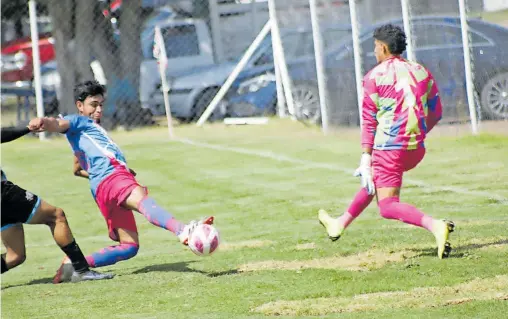  ?? JAFET TERRAZAS ?? En el
Primero de Mayo, Hidalguens­e se impuso al Atlético Tulancingo