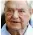  ??  ?? Conspiracy­theory: George Soros is bogeyman for the far-right