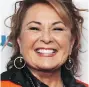  ??  ?? Roseanne Barr