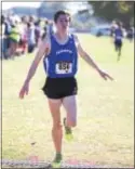  ?? JOHN BLAINE — FILE PHOTO — FOR THE TRENTONIAN ?? Princeton’s Will Hare won the Group IV meet on Saturday at Holmdel Park.