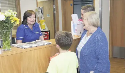  ??  ?? Happy patients at Nuffield Health Cardiff & Vale Hospitals