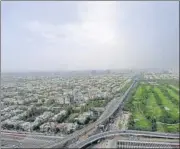  ?? REPRESENTA­TIONAL PHOTO OF AERIAL VIEW OF NOIDA ?? The Uttar Pradesh government on Friday notified 80 more villages to be brought under the ambit of New Okhla Industrial Developmen­t Authority.