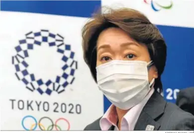  ?? KIMIMASA MAYAMA / EFE ?? La presidenta del comité organizado­r de Tokio 2020, Seiko Hashimoto.