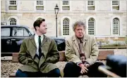  ?? CONTRIBUTE­D BY PARISA TAGHIZADEH, SONY PICTURES CLASSICS ?? Armie Hammer, left, and Geoffrey Rush star in “Final Portrait.”