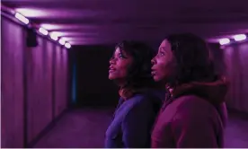  ?? Photograph: Łukasz Bką /Focus Features ?? A vivid world of their own … Letitia Wright (left) and Tamara Lawrance in The Silent Twins.