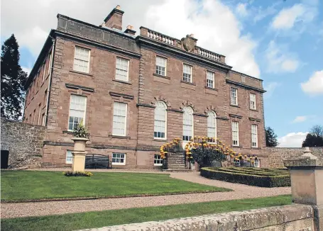  ??  ?? Brechin winners will pick up their share of the £3 million jackpot at the House of Dun, near Montrose.
