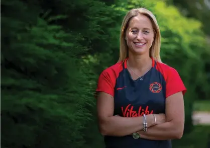  ??  ?? Jess Thirlby has been appointed the new England Netball coach. Photograph: England Netball