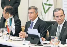  ??  ?? El gobernador José Antonio Gali asistió a la reunión del Comité Directivo del Consejo Nacional Agropecuar­io, en la Ciudad de México.