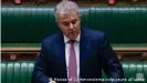  ??  ?? Brandon Lewis briefed the House of Commons on the plan on Wednesday