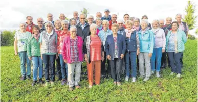  ?? FOTO: KIRCHENGEM­EINDE ?? Schöne Tage in Hessen haben die Senioren der evangelisc­hen Kirchengem­einde Spaichinge­n gehabt.