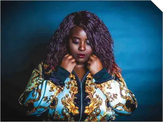  ??  ?? Born in Rwanda and raised in Ivory Coast, Diane Mutabaruka now perfoms as Missy D, a Vancouver rapper who draws on the best parts of old-school hip-hop, rap, and classic soul.