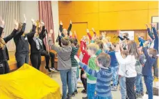  ?? FOTO: PRIVAT ?? Spielerisc­h wird der ökumenisch­e Kinderbibe­ltag im evangelisc­hen Gemeindeha­us gestaltet.