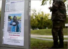  ?? (Photo AFP) ?? Victorine Dartois avait disparu samedi  septembre après un après-midi de shopping avec des amis, alors qu’elle revenait à pied vers le domicile familial.