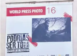  ??  ?? Eines der Haupttheme­n der World Press Photo: „Flüchtling­e“.