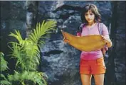  ?? Vince Valitutti Paramount Pictures ?? ISABELA MONER stars as Dora in “Dora and the Lost City of Gold,” which opened in fourth place.