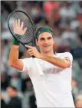  ??  ?? Federer cumplirá 40 años el próximo 8 de agosto.